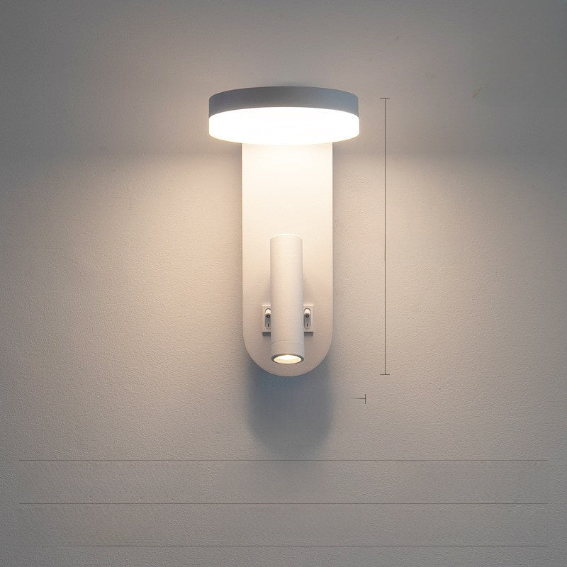 Rotatable LED Wall Lamp with Dual Switch