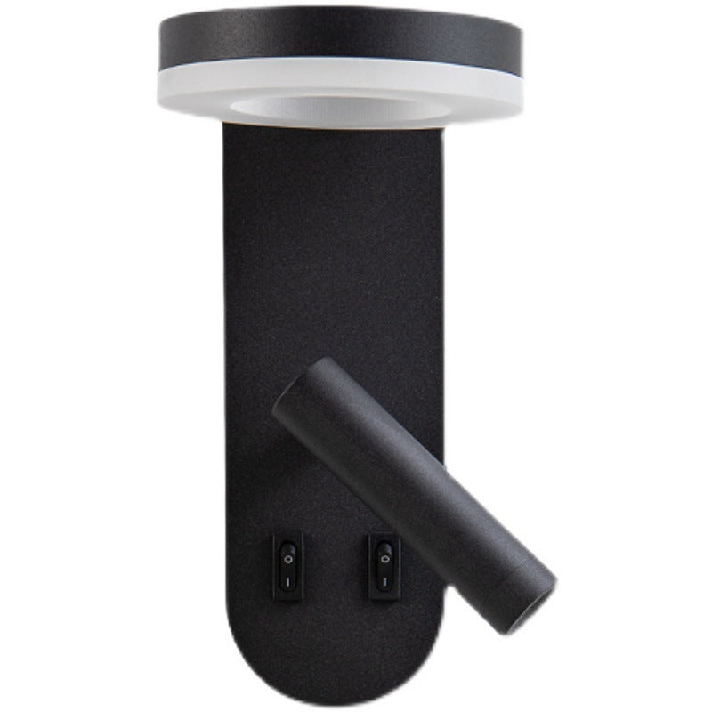 Rotatable LED Wall Lamp with Dual Switch